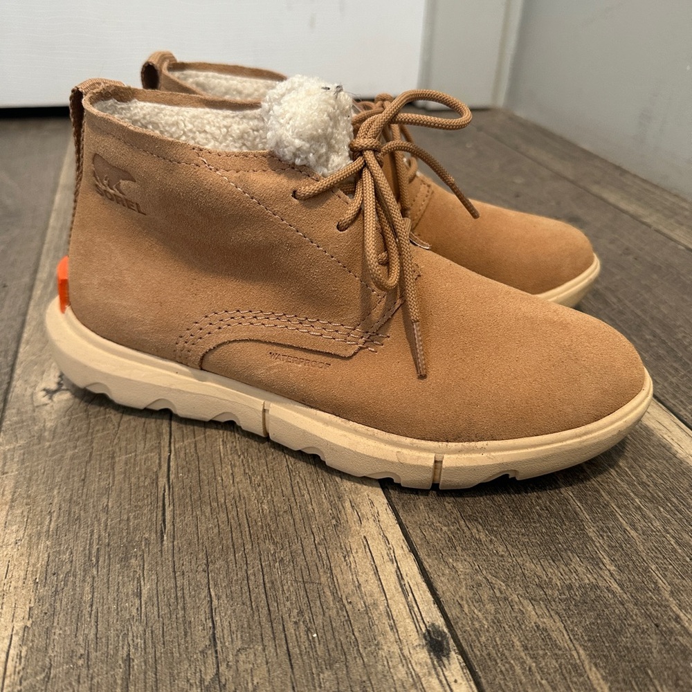 Sorel Women’s Brown Lace-Up Boots